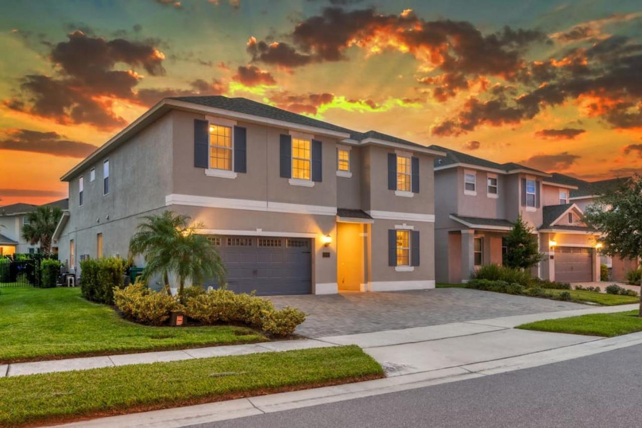 Spacious 8 Bdr Family Home With Arcades And Free Pool Heat Orlando Eksteriør bilde