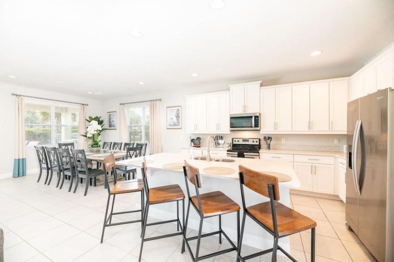 Spacious 8 Bdr Family Home With Arcades And Free Pool Heat Orlando Eksteriør bilde