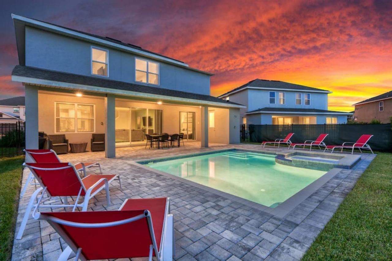 Spacious 8 Bdr Family Home With Arcades And Free Pool Heat Orlando Eksteriør bilde
